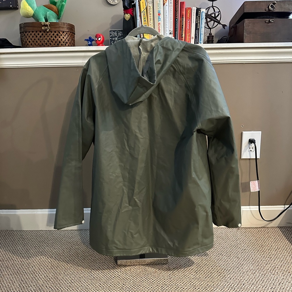 Green Barbour Rain Jacket | Used | Size: OS